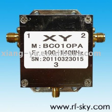 Circulador de banda ancha SMA / N rf de 10W 100-140MHz